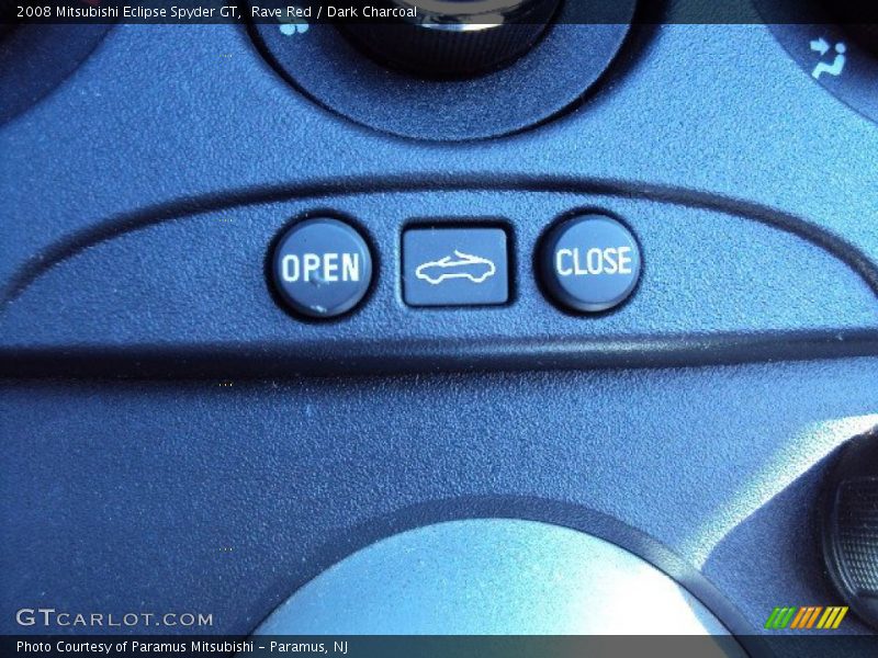 Rave Red / Dark Charcoal 2008 Mitsubishi Eclipse Spyder GT