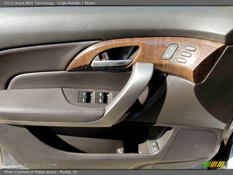 Grigio Metallic / Ebony 2011 Acura MDX Technology