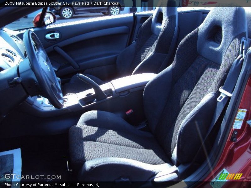 Rave Red / Dark Charcoal 2008 Mitsubishi Eclipse Spyder GT