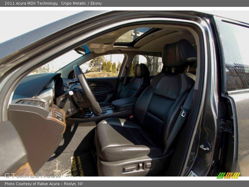 Grigio Metallic / Ebony 2011 Acura MDX Technology