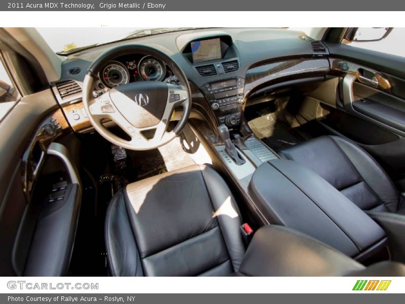 Grigio Metallic / Ebony 2011 Acura MDX Technology