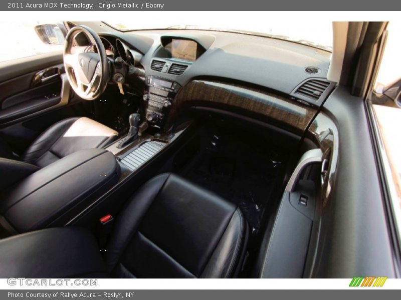 Grigio Metallic / Ebony 2011 Acura MDX Technology