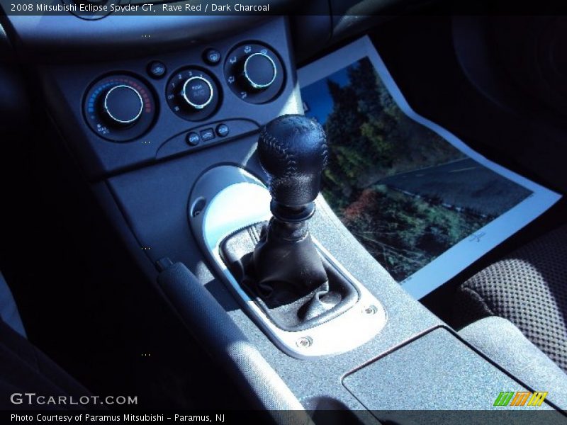 Rave Red / Dark Charcoal 2008 Mitsubishi Eclipse Spyder GT