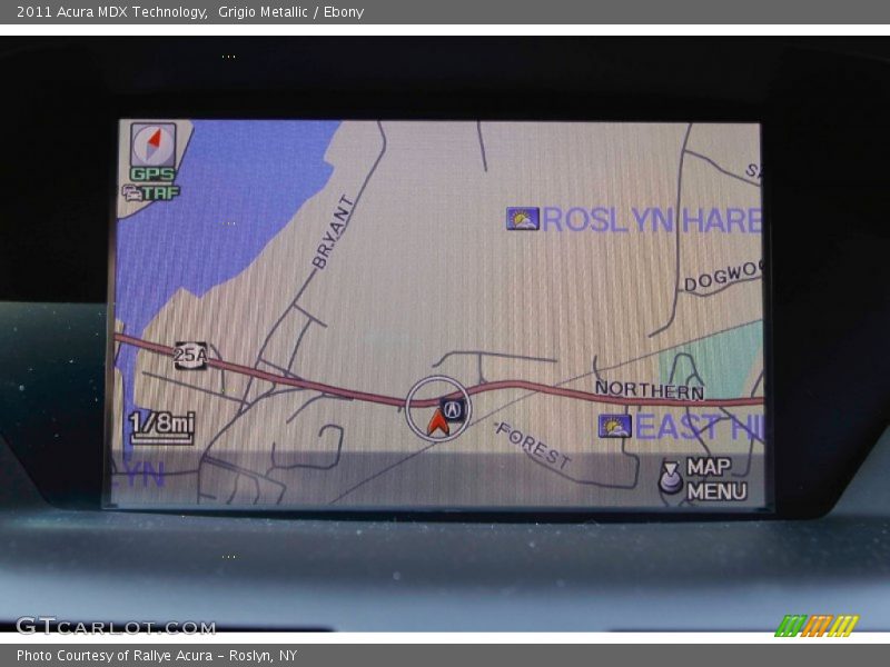 Grigio Metallic / Ebony 2011 Acura MDX Technology