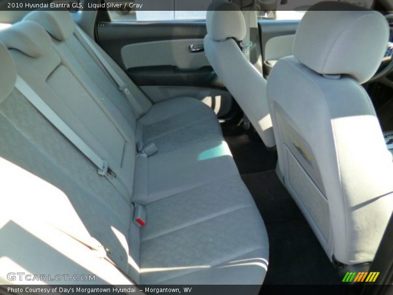 Liquid Silver / Gray 2010 Hyundai Elantra GLS