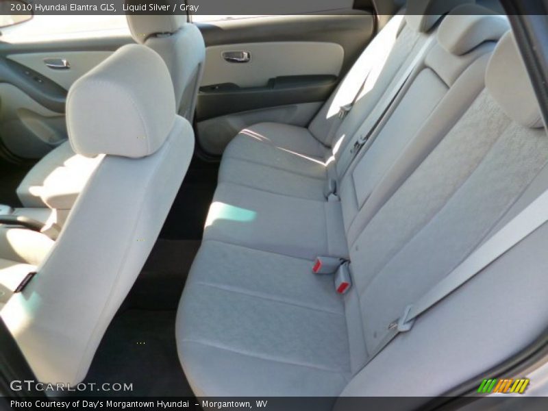 Liquid Silver / Gray 2010 Hyundai Elantra GLS