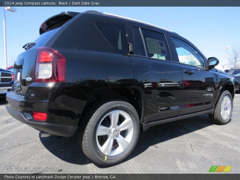 Black / Dark Slate Gray 2014 Jeep Compass Latitude