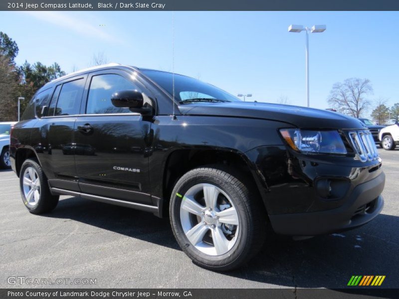 Black / Dark Slate Gray 2014 Jeep Compass Latitude
