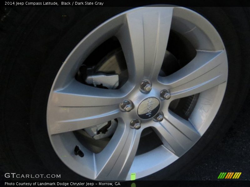 Black / Dark Slate Gray 2014 Jeep Compass Latitude