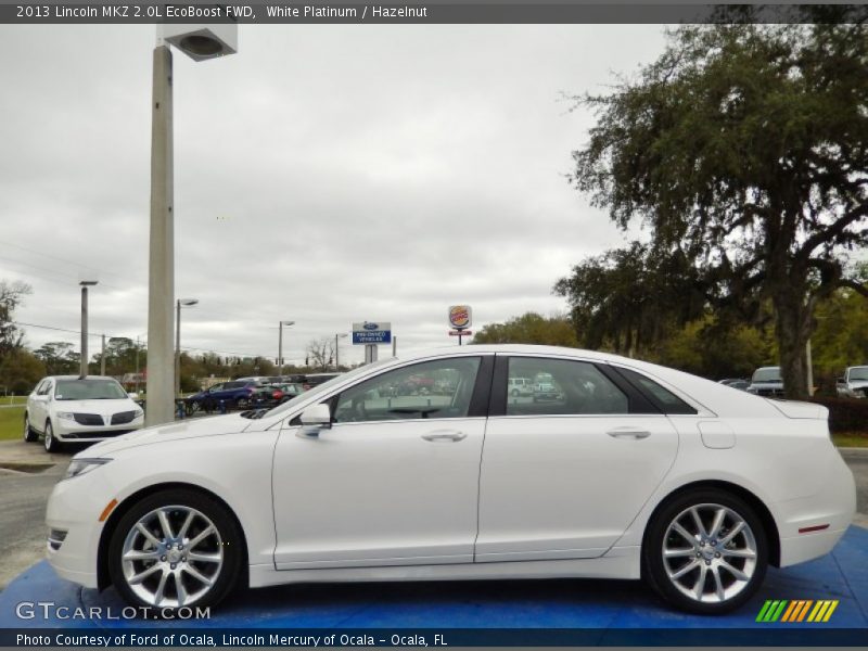  2013 MKZ 2.0L EcoBoost FWD White Platinum