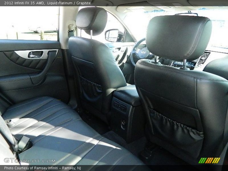 Liquid Platinum / Graphite 2012 Infiniti FX 35 AWD