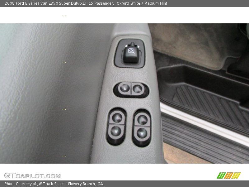 Oxford White / Medium Flint 2008 Ford E Series Van E350 Super Duty XLT 15 Passenger