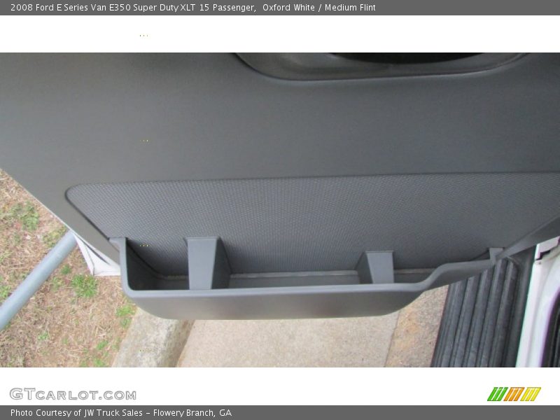 Oxford White / Medium Flint 2008 Ford E Series Van E350 Super Duty XLT 15 Passenger