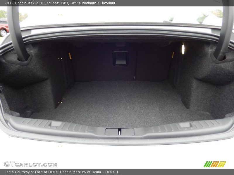 White Platinum / Hazelnut 2013 Lincoln MKZ 2.0L EcoBoost FWD