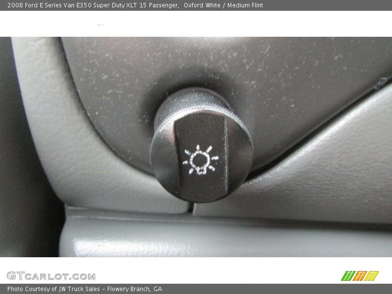 Oxford White / Medium Flint 2008 Ford E Series Van E350 Super Duty XLT 15 Passenger