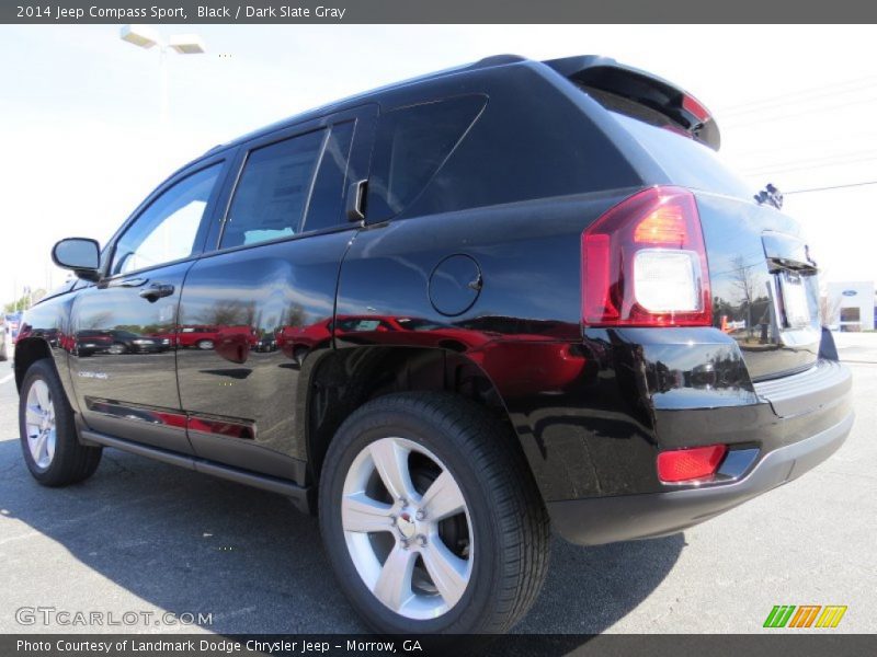 Black / Dark Slate Gray 2014 Jeep Compass Sport