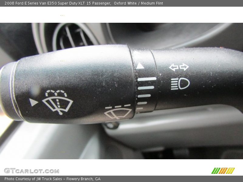 Oxford White / Medium Flint 2008 Ford E Series Van E350 Super Duty XLT 15 Passenger