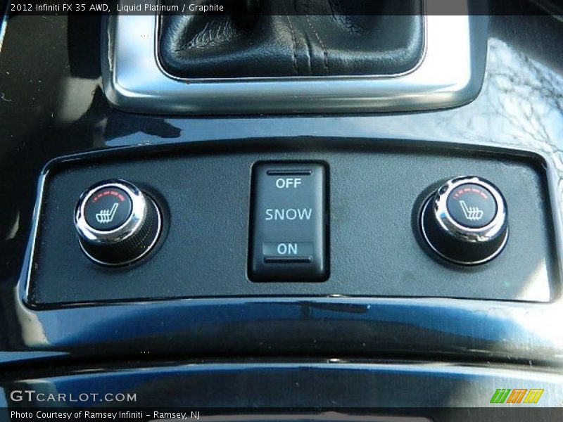 Liquid Platinum / Graphite 2012 Infiniti FX 35 AWD