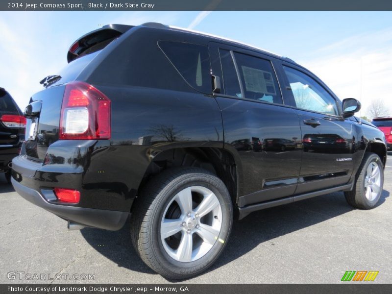 Black / Dark Slate Gray 2014 Jeep Compass Sport