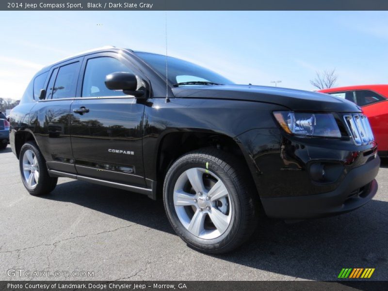 Black / Dark Slate Gray 2014 Jeep Compass Sport