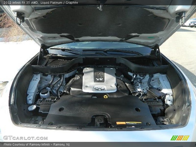 Liquid Platinum / Graphite 2012 Infiniti FX 35 AWD