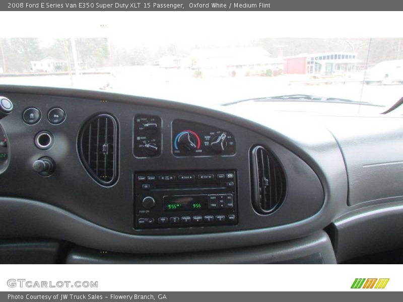 Oxford White / Medium Flint 2008 Ford E Series Van E350 Super Duty XLT 15 Passenger