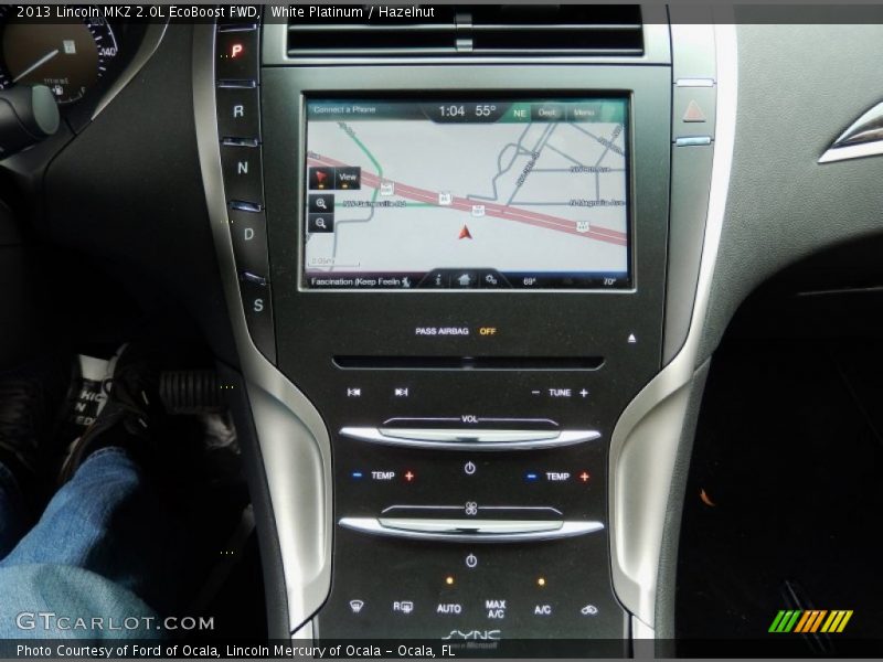 Navigation of 2013 MKZ 2.0L EcoBoost FWD