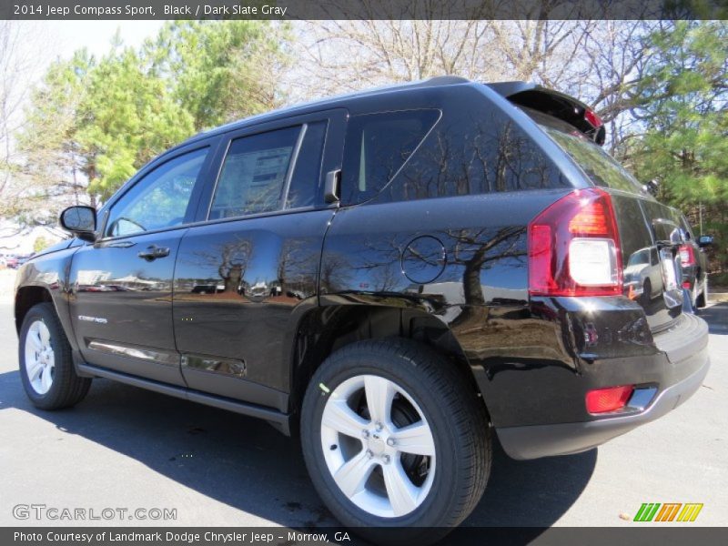 Black / Dark Slate Gray 2014 Jeep Compass Sport