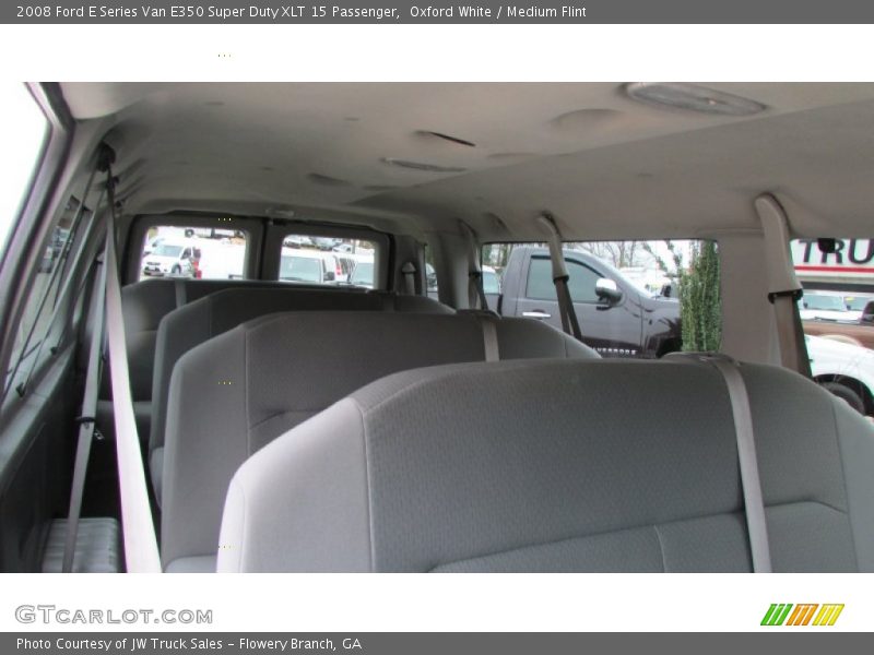 Oxford White / Medium Flint 2008 Ford E Series Van E350 Super Duty XLT 15 Passenger