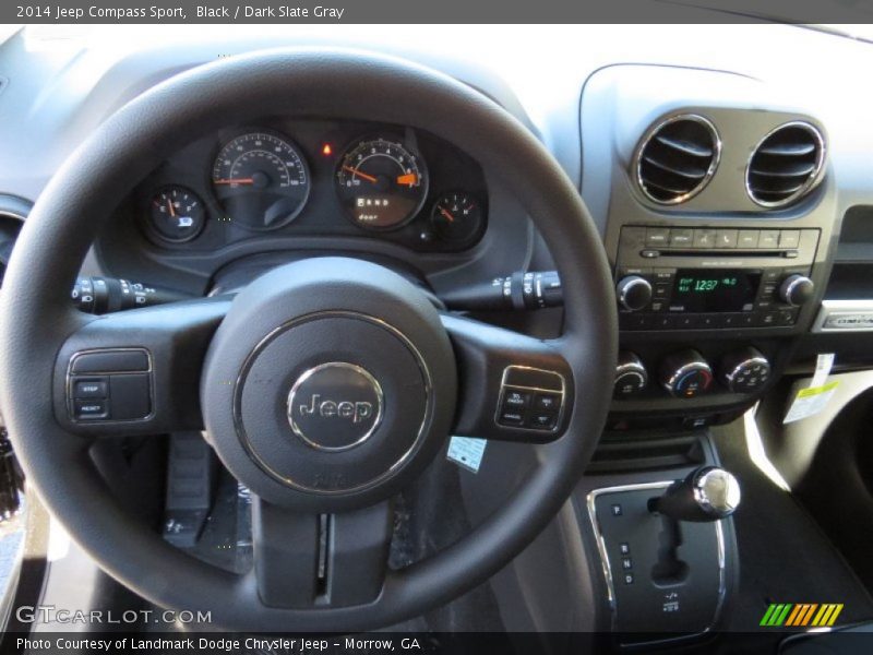 Black / Dark Slate Gray 2014 Jeep Compass Sport