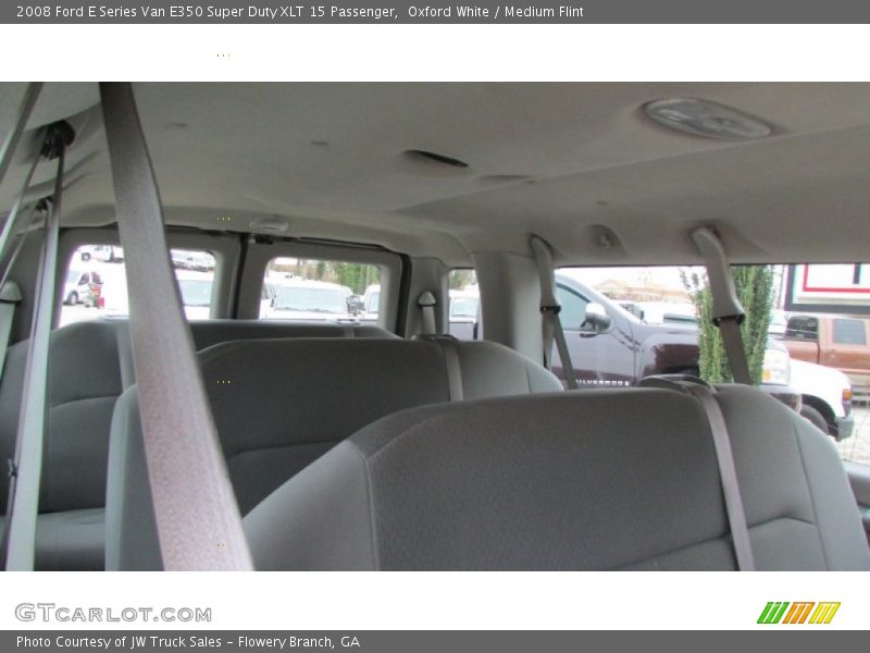 Oxford White / Medium Flint 2008 Ford E Series Van E350 Super Duty XLT 15 Passenger