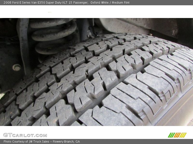 Oxford White / Medium Flint 2008 Ford E Series Van E350 Super Duty XLT 15 Passenger
