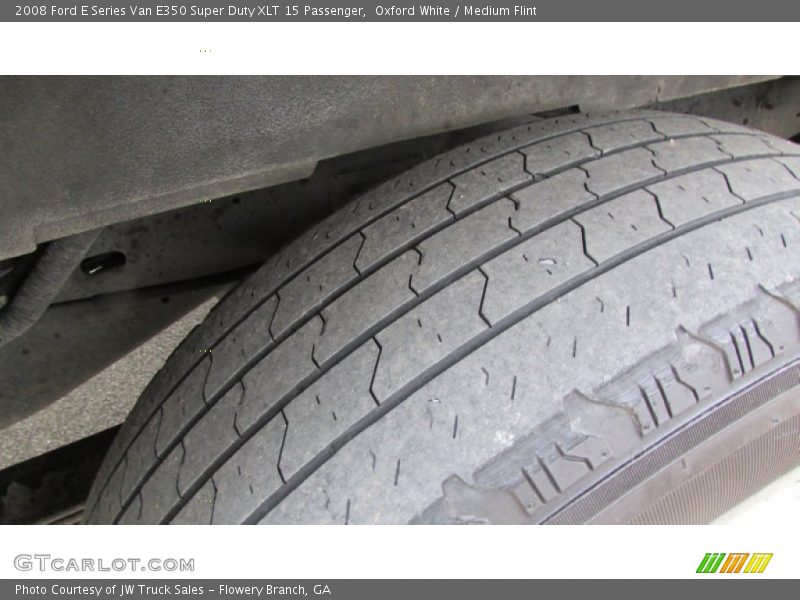 Oxford White / Medium Flint 2008 Ford E Series Van E350 Super Duty XLT 15 Passenger