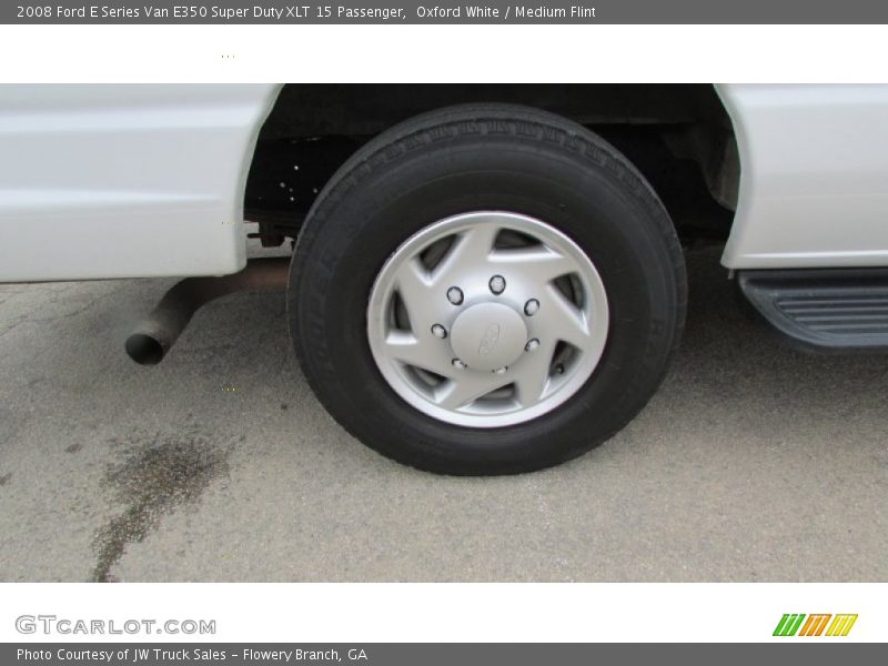 Oxford White / Medium Flint 2008 Ford E Series Van E350 Super Duty XLT 15 Passenger