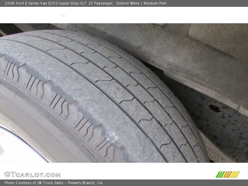 Oxford White / Medium Flint 2008 Ford E Series Van E350 Super Duty XLT 15 Passenger