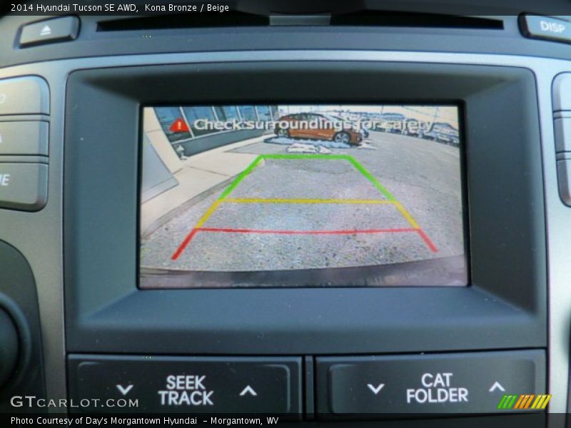 Kona Bronze / Beige 2014 Hyundai Tucson SE AWD