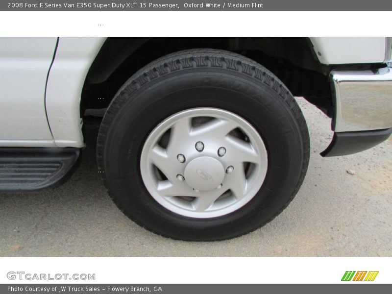 Oxford White / Medium Flint 2008 Ford E Series Van E350 Super Duty XLT 15 Passenger