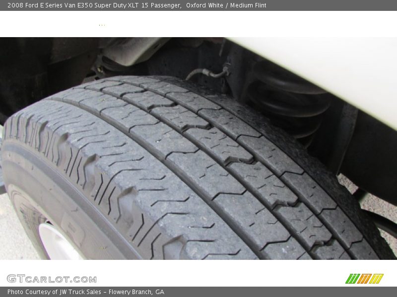 Oxford White / Medium Flint 2008 Ford E Series Van E350 Super Duty XLT 15 Passenger