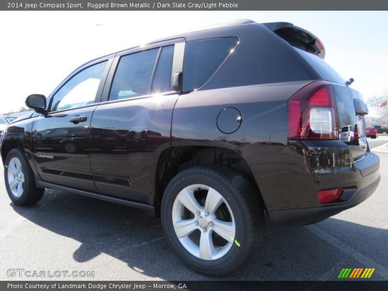 Rugged Brown Metallic / Dark Slate Gray/Light Pebble 2014 Jeep Compass Sport