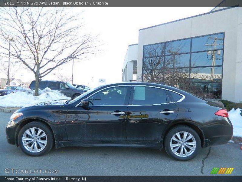 Black Obsidian / Graphite 2011 Infiniti M 37x AWD Sedan