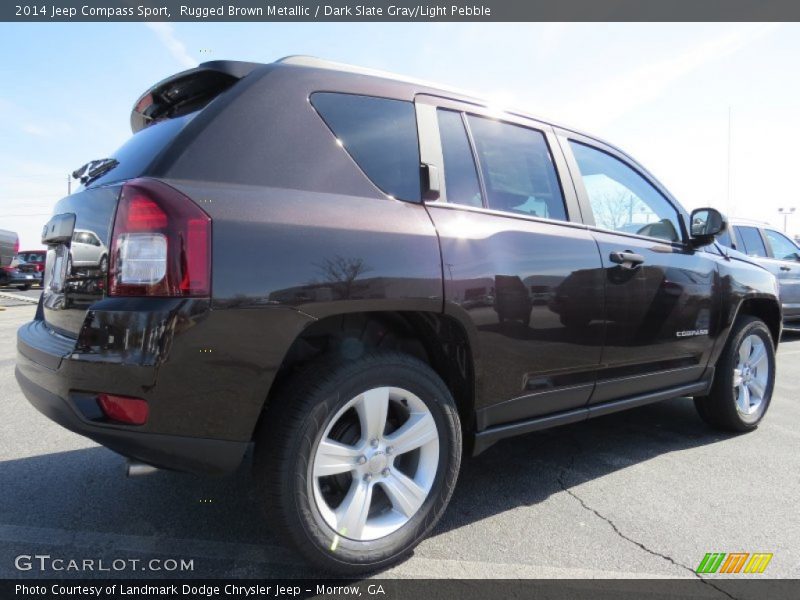 Rugged Brown Metallic / Dark Slate Gray/Light Pebble 2014 Jeep Compass Sport