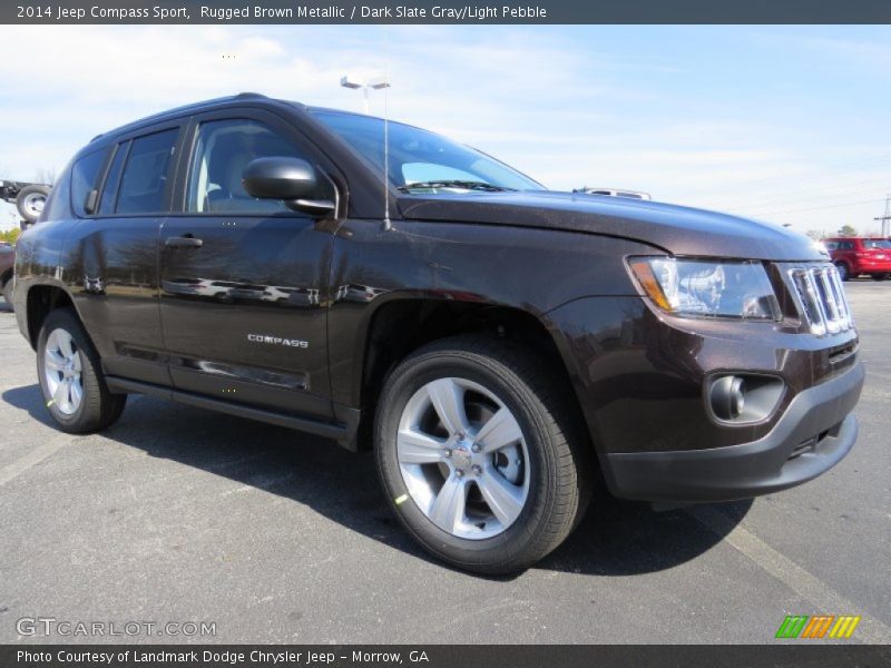 Rugged Brown Metallic / Dark Slate Gray/Light Pebble 2014 Jeep Compass Sport