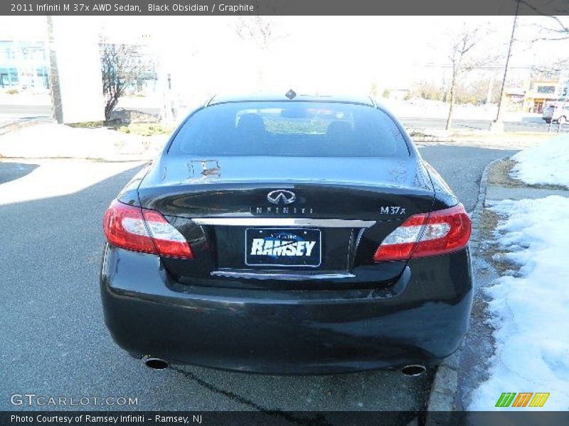 Black Obsidian / Graphite 2011 Infiniti M 37x AWD Sedan