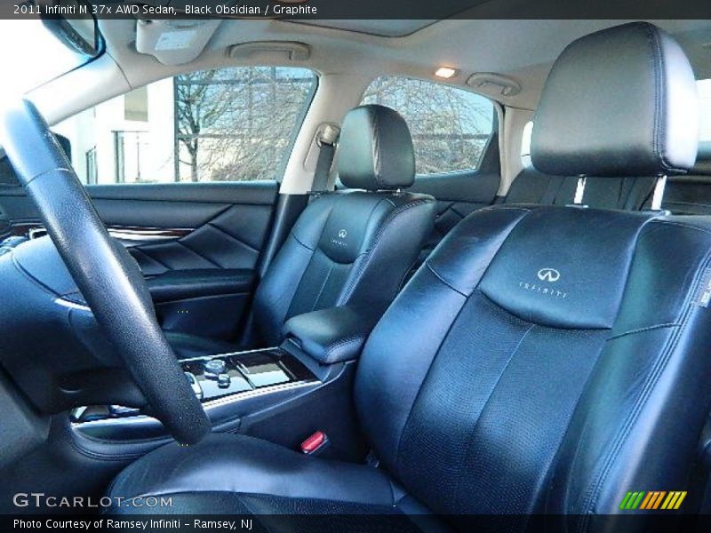 Black Obsidian / Graphite 2011 Infiniti M 37x AWD Sedan