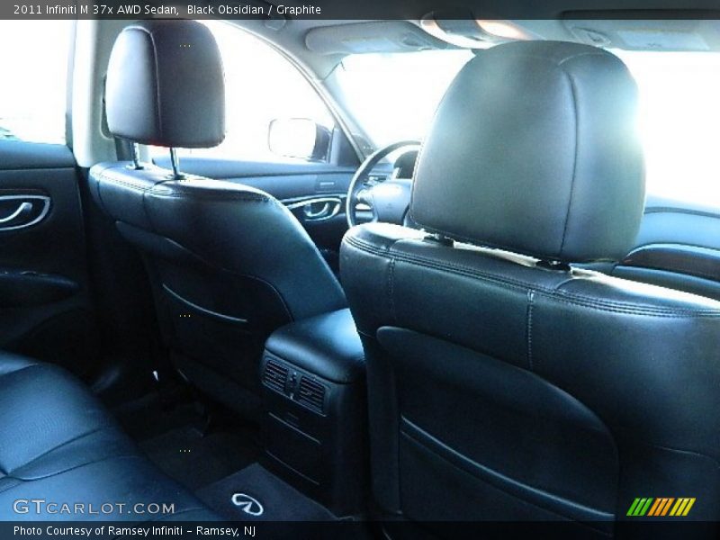 Black Obsidian / Graphite 2011 Infiniti M 37x AWD Sedan
