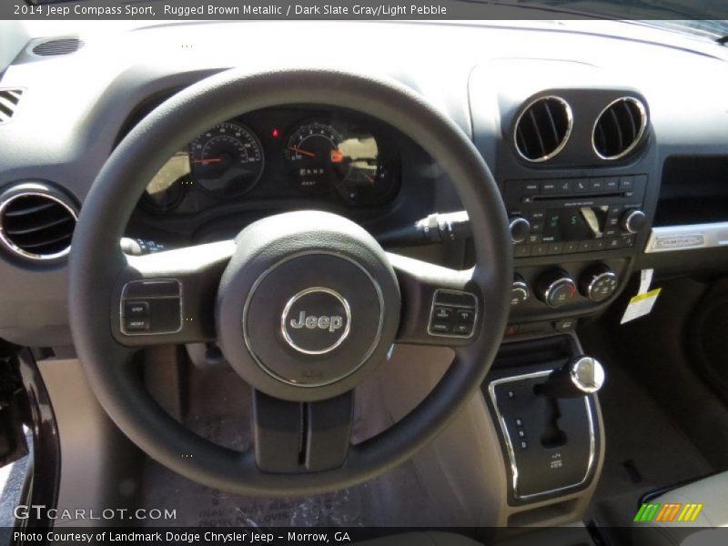 Rugged Brown Metallic / Dark Slate Gray/Light Pebble 2014 Jeep Compass Sport