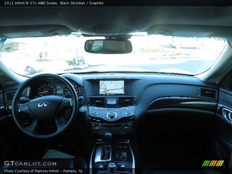 Black Obsidian / Graphite 2011 Infiniti M 37x AWD Sedan