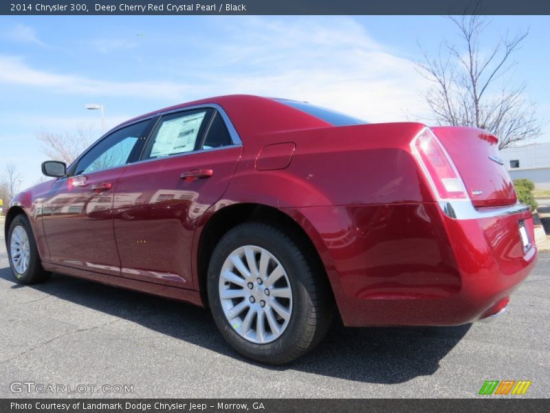 Deep Cherry Red Crystal Pearl / Black 2014 Chrysler 300