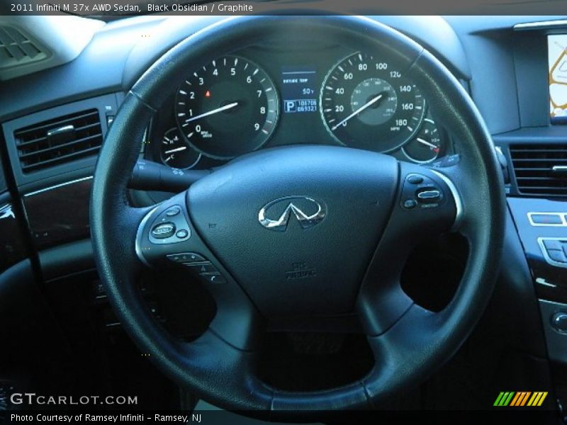 Black Obsidian / Graphite 2011 Infiniti M 37x AWD Sedan