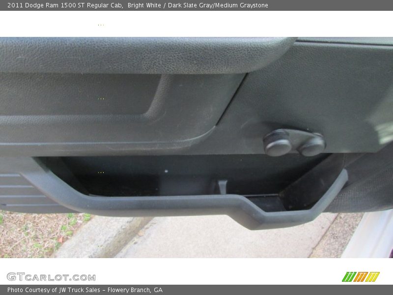 Bright White / Dark Slate Gray/Medium Graystone 2011 Dodge Ram 1500 ST Regular Cab